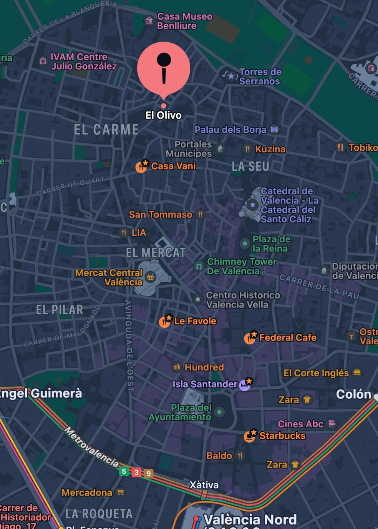 Apartamentos El Olivo Valencia Kültér fotó